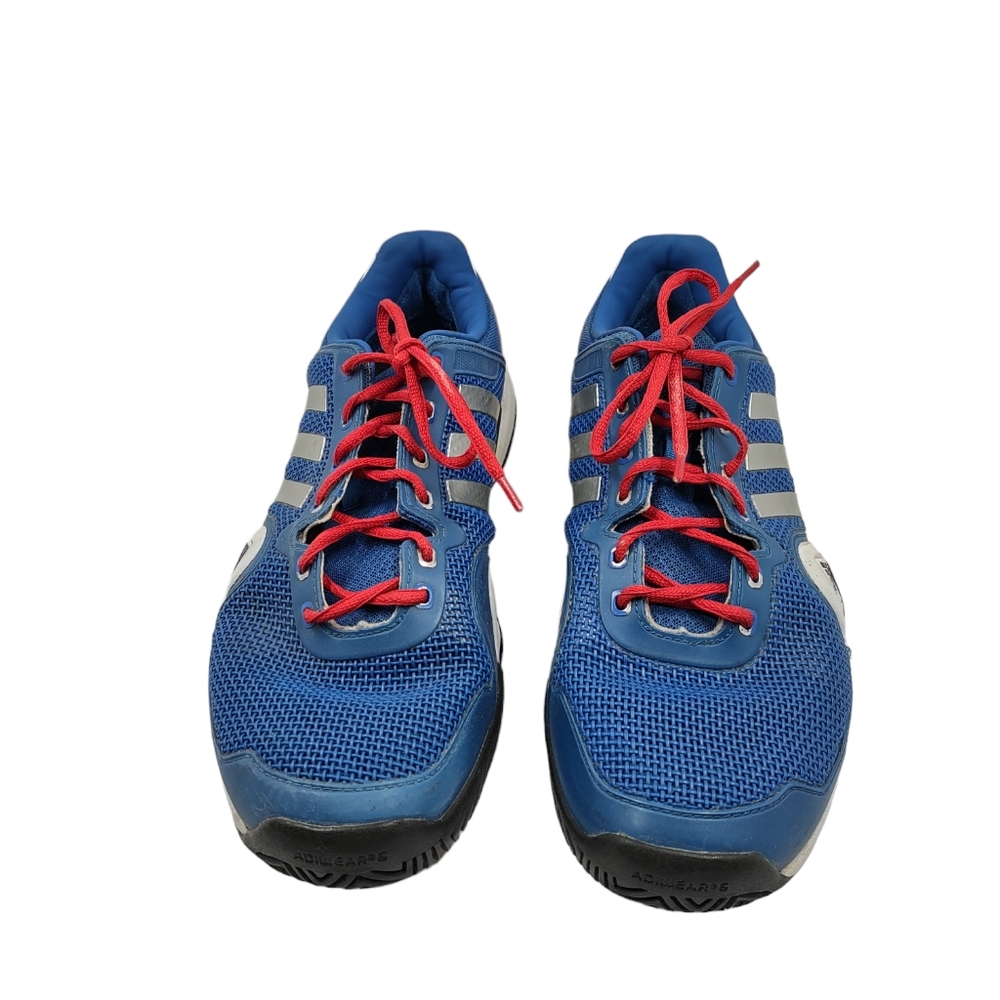 Men's Adidas Red,White, and Blue Tennis Shoes Size 11